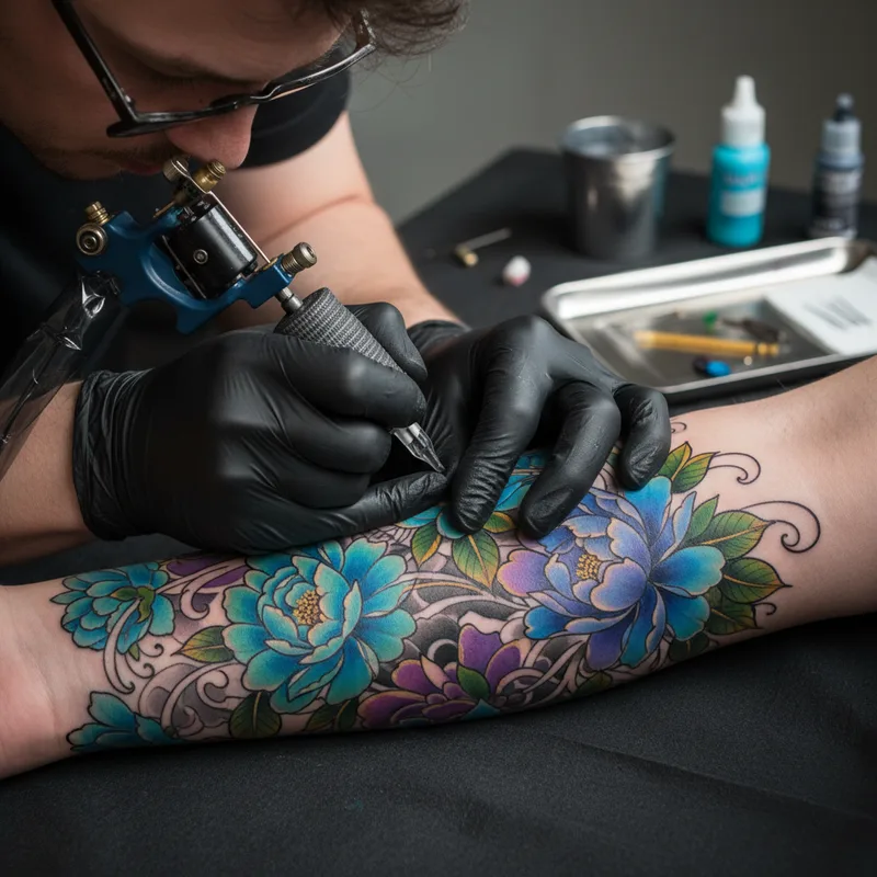 Les Fleurs du Mal Tatouage